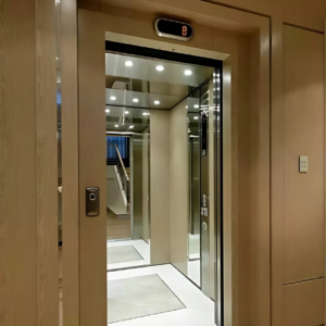 A sophisticated luxurious elevator