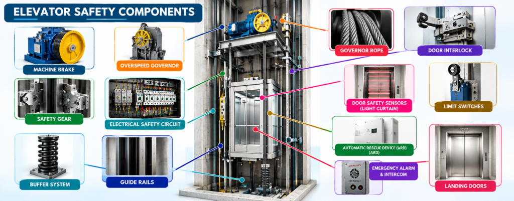 Elevator Safety Components